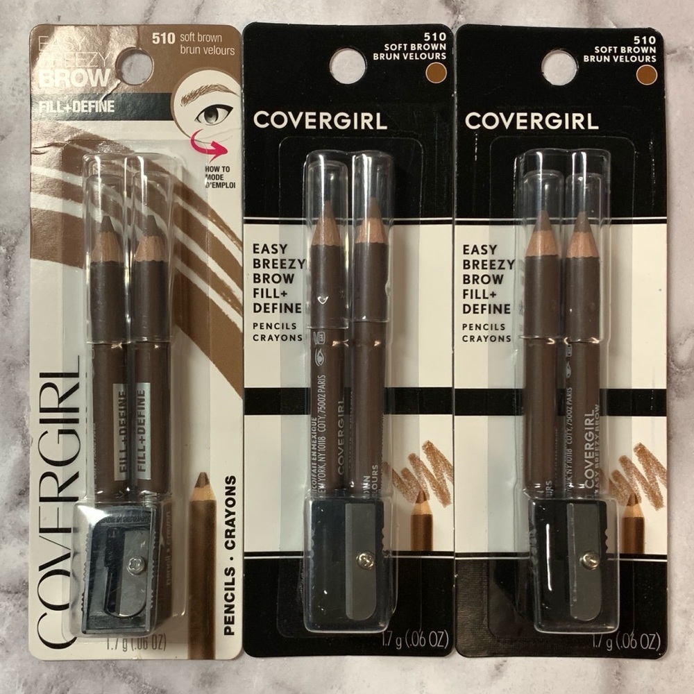 Fill & Define Brow Pencils 510 Soft Brown 3kits